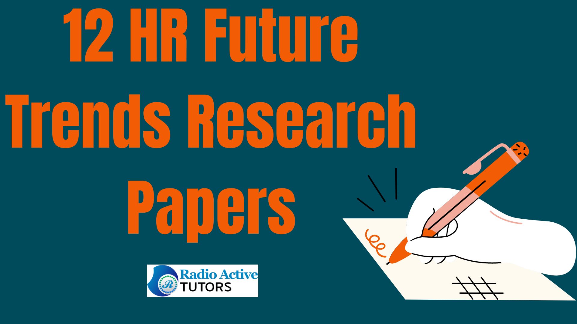 12 HR Future Trends Research Papers