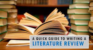 HOW TO WRITE A LITERATURE REVIEW STUDENT’S GUIDE
