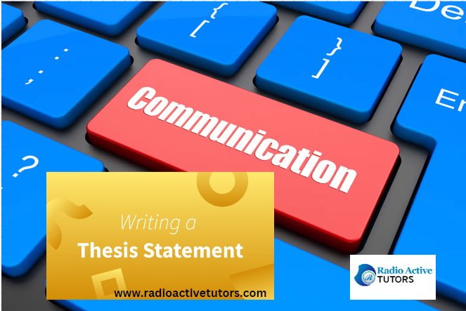 a communication thesis statement