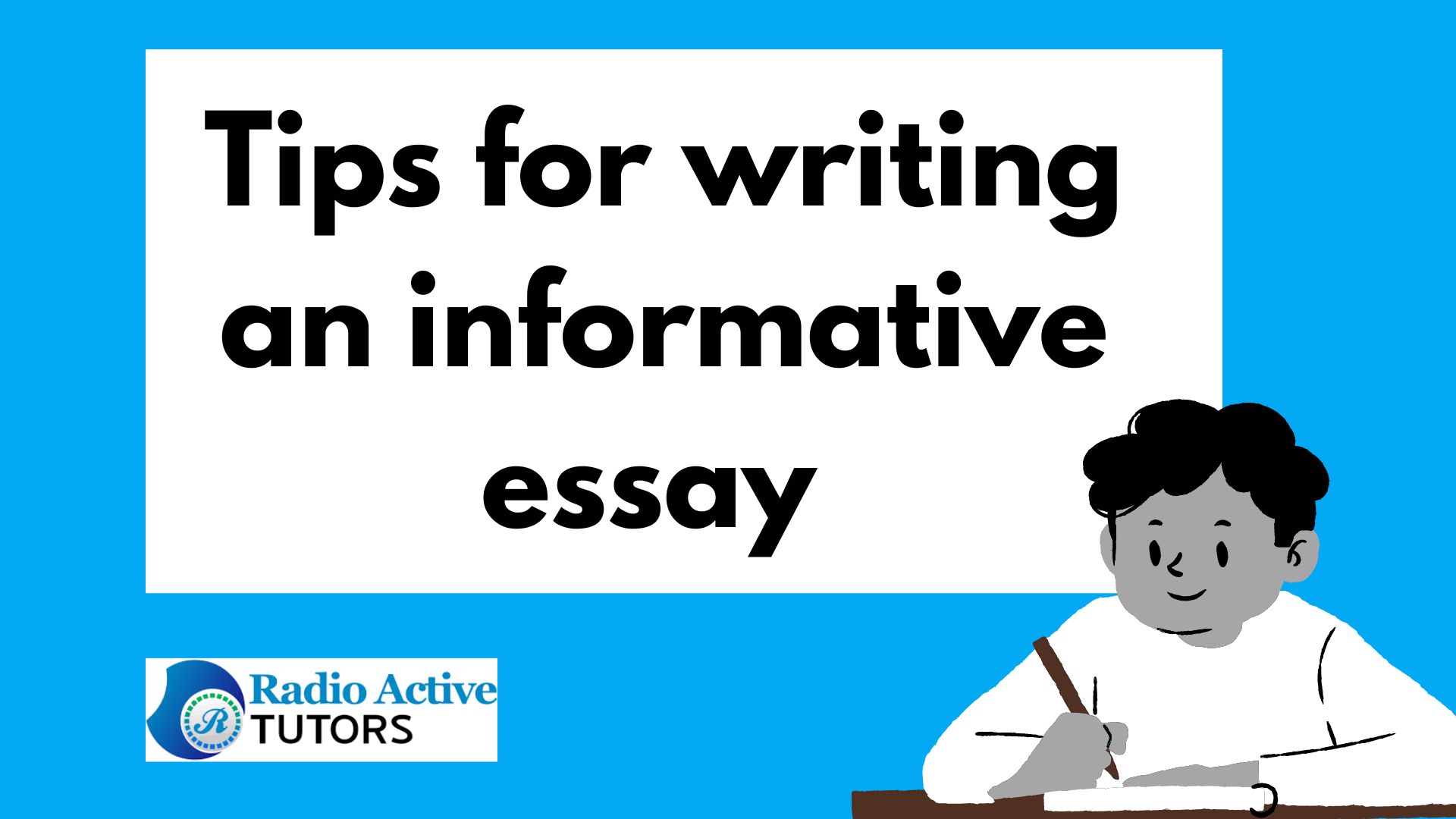 Informative essay writing