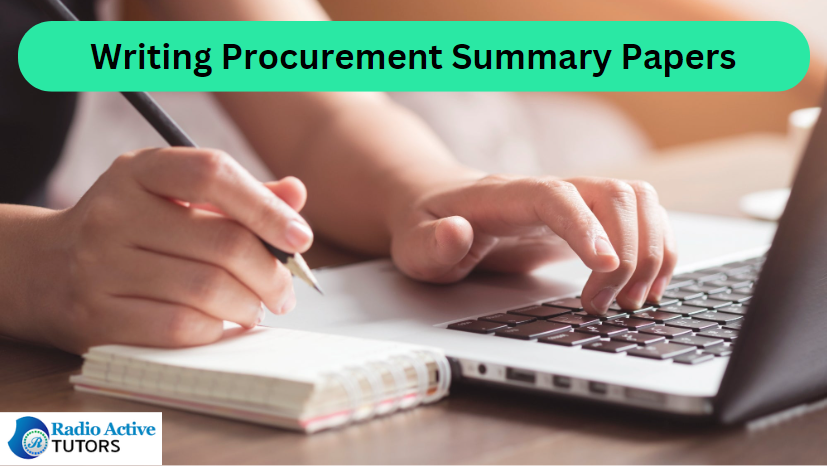 Procurement Summary Papers  (11 Great Tips)